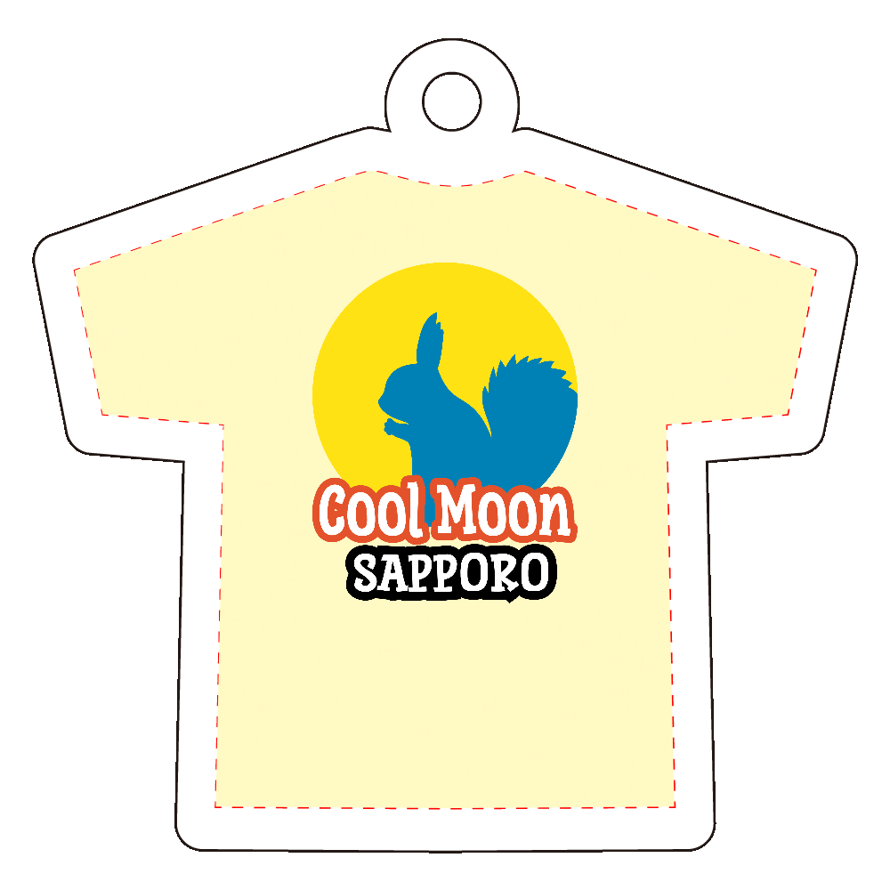 アクリルキーホルダー　オリジナルロゴ