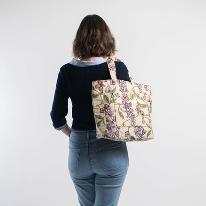 フレンチリバーシブルバッグ （横長トート）