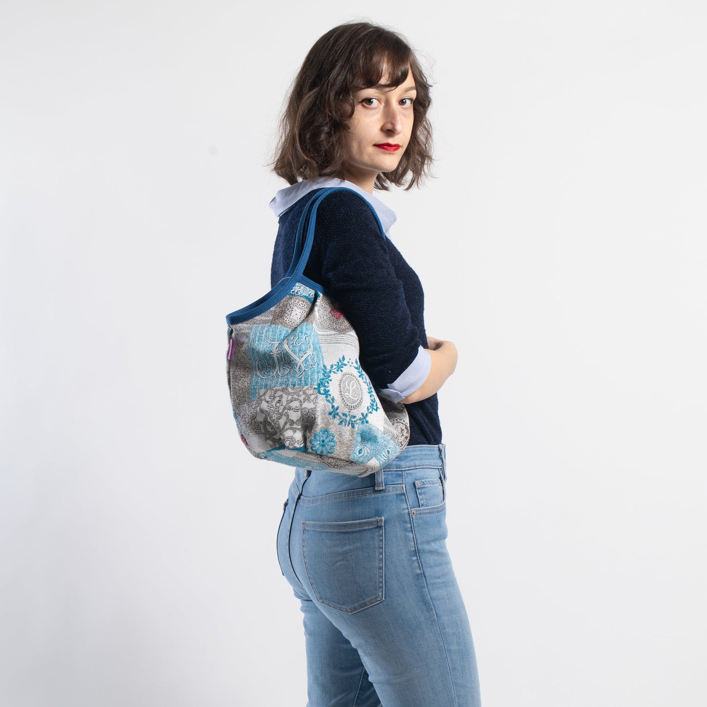 フレンチリバーシブルバッグ