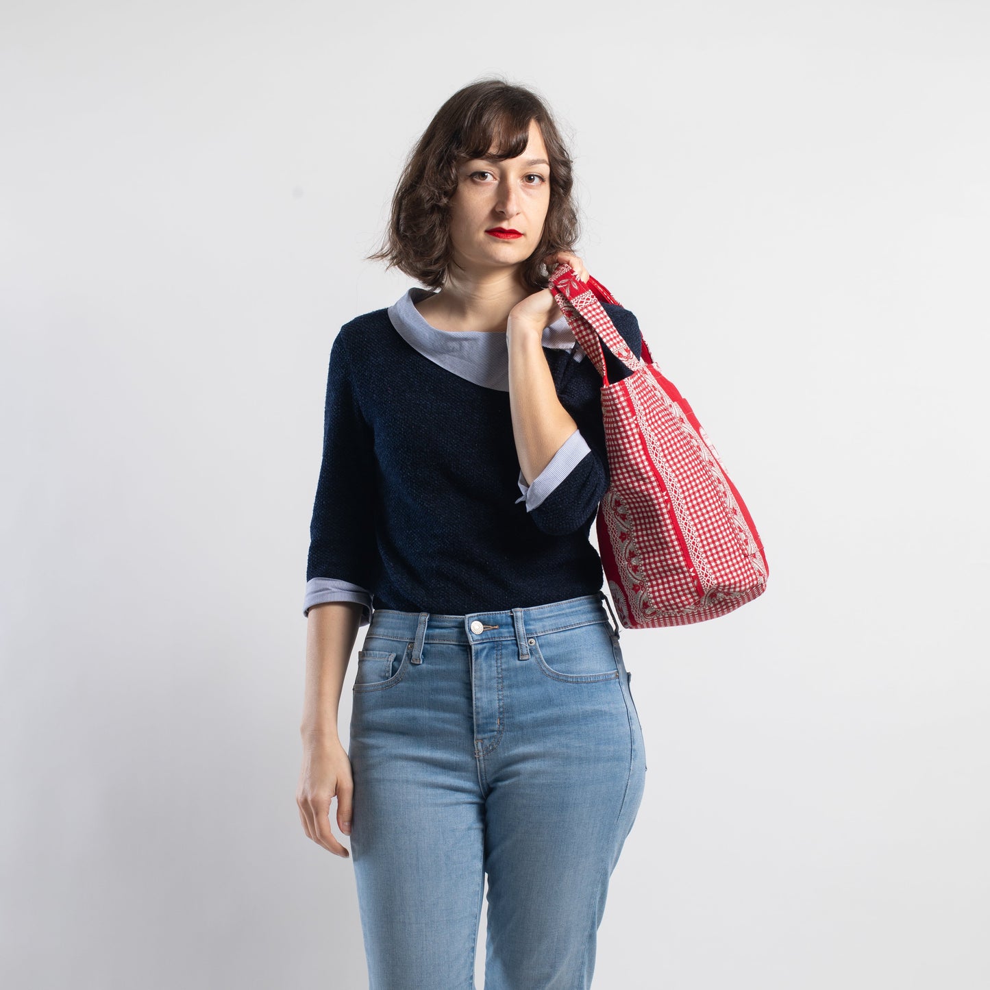 フレンチリバーシブルバッグ （トート）