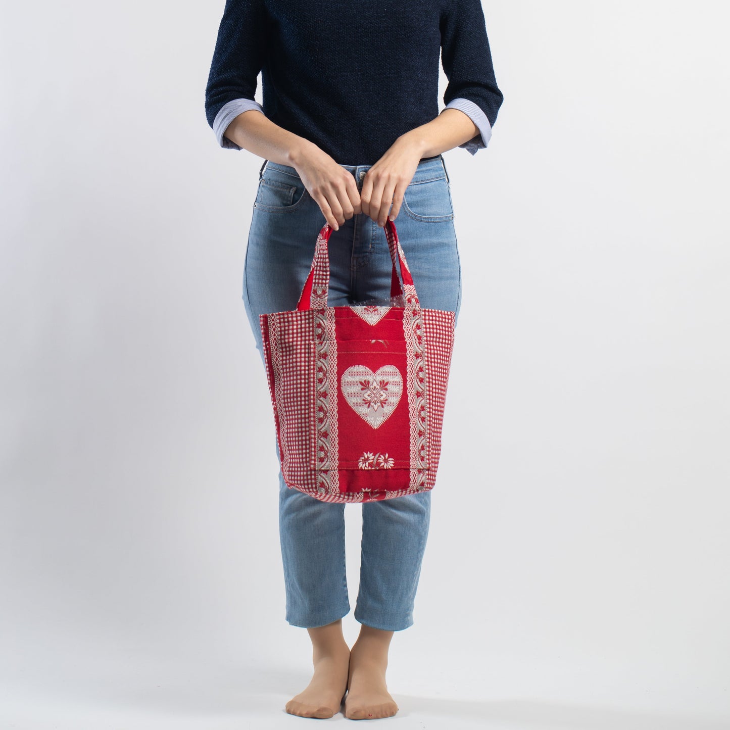 フレンチリバーシブルバッグ （トート）