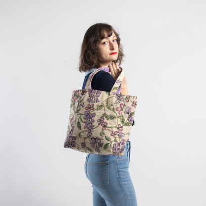 フレンチリバーシブルバッグ （横長トート）