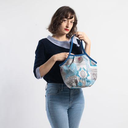 フレンチリバーシブルバッグ