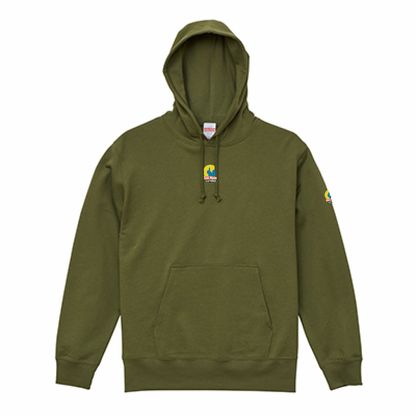 スウェット　プルオーバーパーカー　オリジナルロゴ